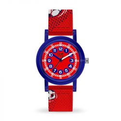 Montre enfant s ice watch learning red football nylon rouge - juniors - edora - 0