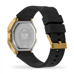 Montre digitale femme s ice watch digit retro black gold silicone noir - digitales - edora - 3