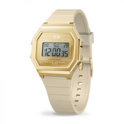 Montre digitale femme s ice watch digit retro white silicone almond skin - digitales - edora - 0