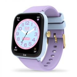 Montre connectée enfant s ice watch smart junior 2.0 soft blue purple​​​​​​​ silicone violet - juniors - edora - 1