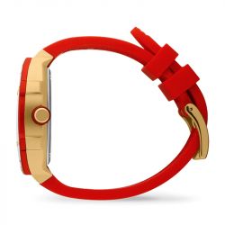 Montre femme ice watch boliday passion red silicone rouge - analogiques - edora - 2