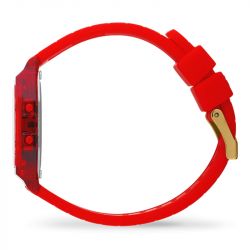 Montre digitale femme s ice watch digit retro red passion silicone rouge - digitales - edora - 2