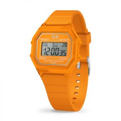 Montre digitale femme s ice watch digit retro neon orange silicone orange - digitales - edora - 0