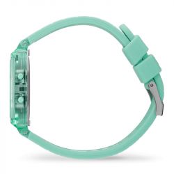 Montre digitale femme s ice watch digit retro azure blue silicone turquoise - digitales - edora - 2