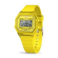 Montre digitale femme s ice watch digit retro electric yellow silicone jaune - digitales - edora - 0