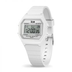 Montre digitale femme s ice watch digit retro white silicone blanc - digitales - edora - 0