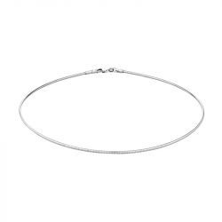 Collier câble femme una storia argent 925/1000 - plus-de-colliers-femmes - edora - 0