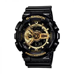 Montre ana-digitale homme g-shock gold noir résine noir - digitales - edora - 0