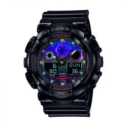 Montre ana-digitale homme g-shock black noir résine noir - digitales - edora - 0