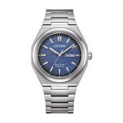 Montre homme solaire eco-drive citizen super titanium - aw0130-85le - solaires - edora - 0