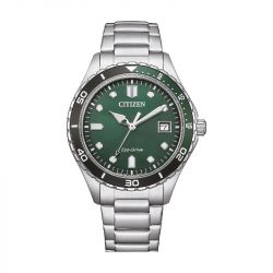 Montre homme solaire eco-drive citizen sporty ladies acier argenté - aw1828-80x
 - solaires - edora - 0