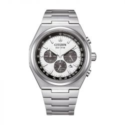 Montre homme chronographe citizen super titanium - ca4610-85a - chronographes - edora - 0