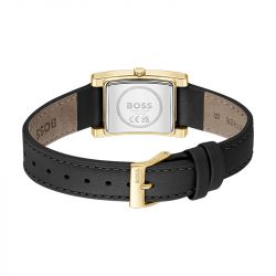 Montre femme boss lucy cuir noir 1502742 - montres-femme - edora - 1