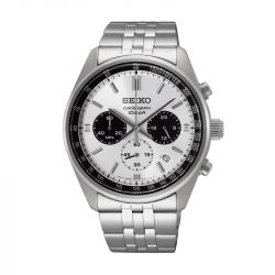 Montre homme chronographe seiko acier argenté ssb425p1 - montres-homme - edora - 0