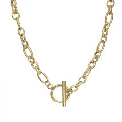 Collier femme go mademoiselle acier doré 608446 - colliers-femme - edora - 0