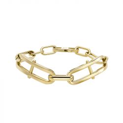 Bracelet femme fossil heritage d-link acier doré jf04528710 - bracelets-femme - edora - 0