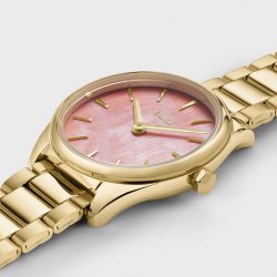 Montre femme cluse féroce mini acier doré cw11709 - montres-femme - edora - 2