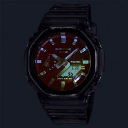 Montre homme anadigitale casio gshock silicone translucide ga-2100tls-8aer  - montres-homme - edora - 5