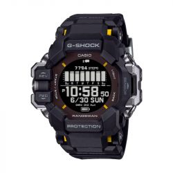 Montre homme digitale casio g-shocks master of g rangeman silicone noir gpr-h1000-1er - montres-homme - edora - 0