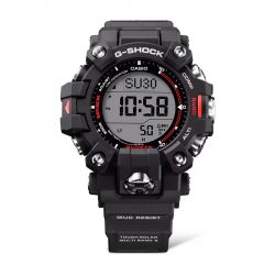 Montre homme digitale casio master of g mudman silicone noir gw-9500-1er - montres-homme - edora - 0