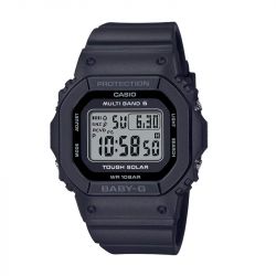 Montre homme digitale casio bdg - 5650 silicone noir bgd-5650-1er - montres-homme - edora - 0