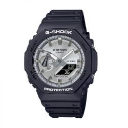 Montre homme andigitale casio g-shock silicone noir ga-2100sb-1aer - montres-homme - edora - 0