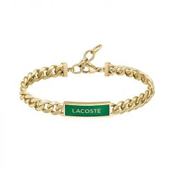 Bracelet Homme Lacoste Fence 2040323 Acier Doré