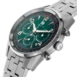  montre homme chronographe lip himalaya 40mm acier argenté 671711 - chronographes - edora - 2