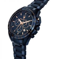 Montre homme chronographe maserati blue edition  acier bleu r8873612054 - montres-homme - edora - 1