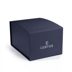 Montre homme certus cuir bleu - analogiques - edora - 2