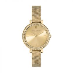 Montre femme olivia burton vintage bead - 24000161 bracelet acier doré  - montres-femme - edora - 0