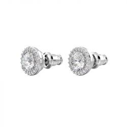 Boucles d'oreilles femme swarovski una angelic métal argenté et zircones 5636269 - boucles-d-oreilles-femme - edora - 1