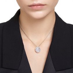 Collier femme swarovski  mesmera métal argenté et cristaux 5669915 - colliers-femme - edora - 1