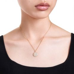 Collier femme swarovski sublima métal doré et cirstaux 5683443 - colliers-femme - edora - 1