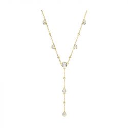 Collier femme y swarovski imber métal doré et cristaux 5684510 - colliers-femme - edora - 0