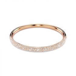 Bracelet femme jonc swarovski sublima métal doré et cristaux 5688610 - joncs - edora - 0