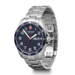 Montre homme victorinox fieldforce acier argenté 241851 - montres-homme - edora - 1