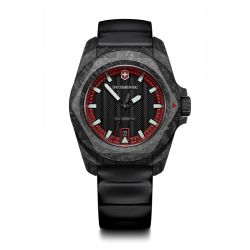 Montre homme automatique victorinox i.n.o.x silicone noir 242024.1 - montres-homme - edora - 0