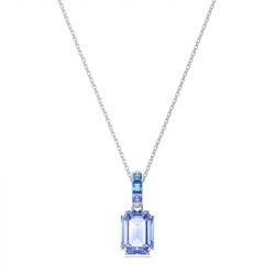 Collier femme swarovski millenia métal rhodié et cristaux 5696518 - colliers-femme - edora - 0