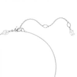 Collier femme swarovski matrix métal rhodié et cristaux 5693897 - colliers-femme - edora - 3