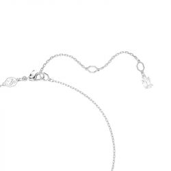 Collier femme swarovski matrix métal rhodié et cristaux 5688751 - colliers-femme - edora - 3