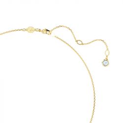 Collier femme swarovski imber métal doré et cristaux 5688246 - colliers-femme - edora - 2