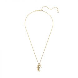 Collier femme swarovski idyllia métal doré et cristaux 5690874 - colliers-femme - edora - 2