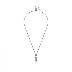 Collier femme swarovski idyllia cordon et métal doré et cristaux 5684083 - colliers-femme - edora - 2