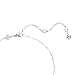 Collier femme swarovski dextera métal rhodié et cristaux 5693207 - colliers-femme - edora - 2