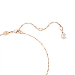 Collier femme swarovski dextera métal doré rose et cristaux 5692257 - colliers-femme - edora - 3