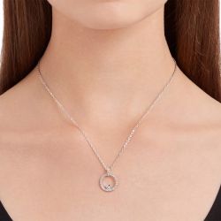 Collier femme swarovski constella métal rhodié et cristaux 5198686 - colliers-femme - edora - 1