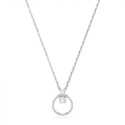 Collier femme swarovski constella métal rhodié et cristaux 5692261 - colliers-femme - edora - 0