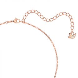 Collier femme swarovski constella métal doré rose et cristaux 5202446 - colliers-femme - edora - 3