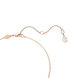 Collier femme swarovski constella métal doré rose et cristaux 5692266 - colliers-femme - edora - 3